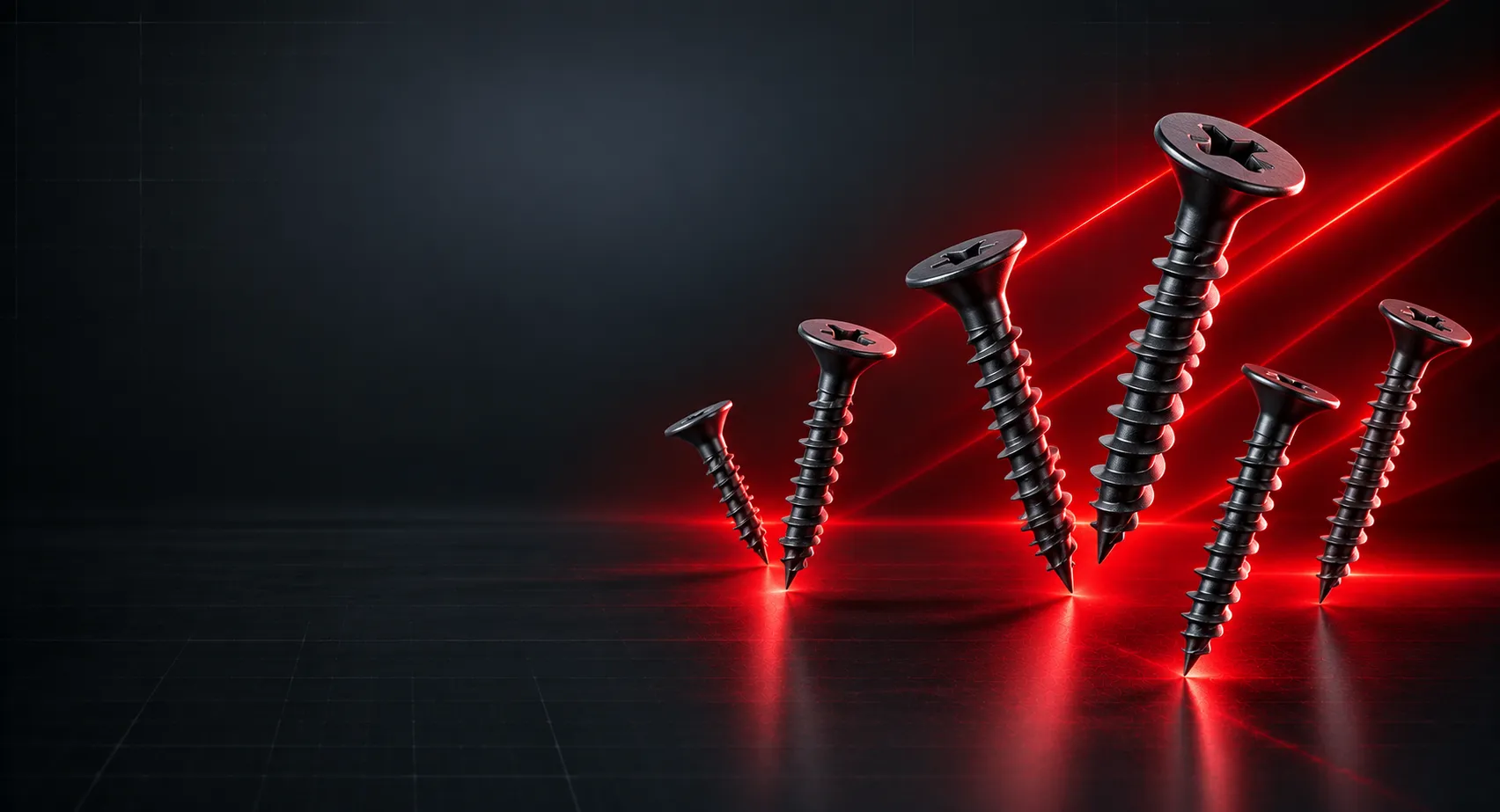 Black phosphate drywall screws - R Five Industries