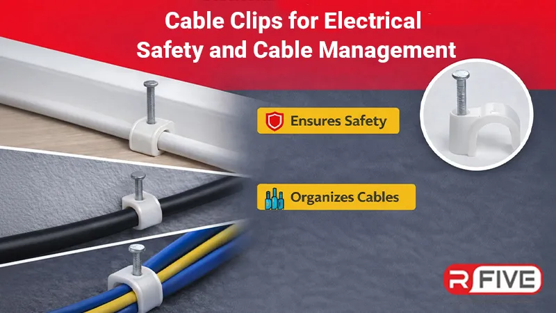Cable Clips for Electrical Safety and Cable Management