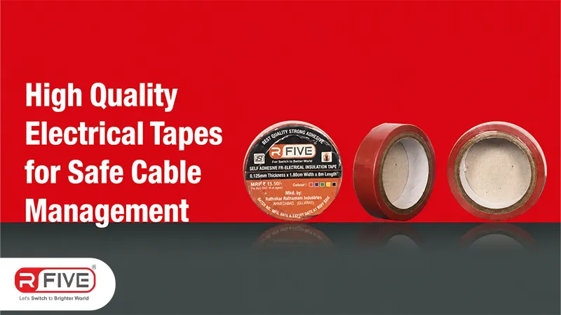 High Quality Electrical Tapes For Safe Cable Management - R Five Industries