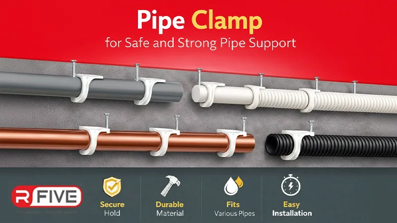 Pipe Clamp for Safe and Strong Pipe Support