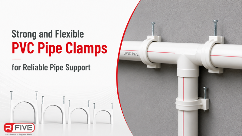 Strong and Flexible PVC Pipe Clamps for Reliable Pipe Support