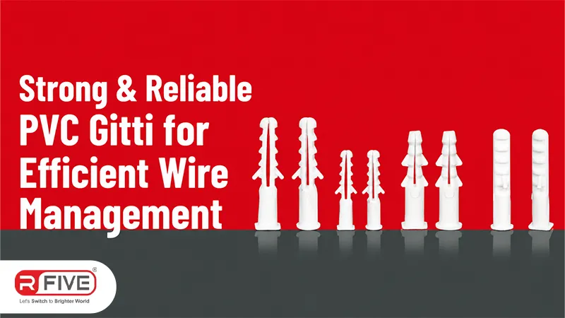 Strong Reliable Pvc Gitti For Efficient Wire Management - R Five Industries