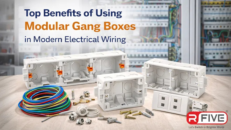Top Benefits of Using Modular Gang Boxes in Modern Electrical Wiring